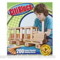 CitiBlocs 200-Piece Natural-Colored Building Blocks B003BWVJ72